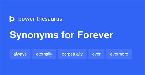forever synonyms list.